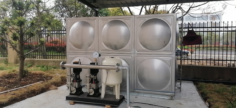 慈溪家捷消防閥門有限公司采購(gòu)寧波寶聚不銹鋼水箱寶聚變頻恒壓供水設(shè)備