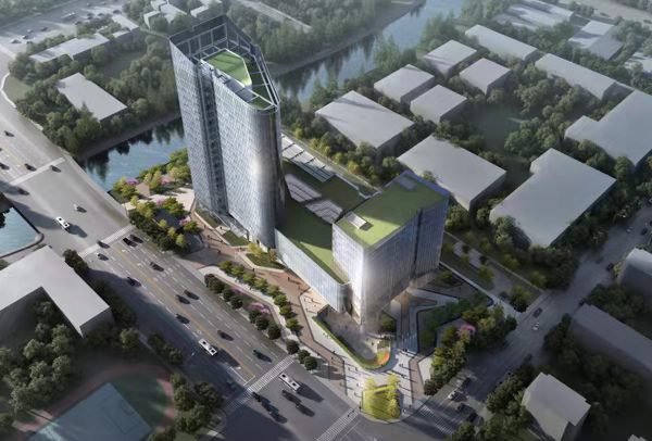 東部新城核心區(qū)H2-5#地塊項(xiàng)目由新寶聚不銹鋼水箱安裝到位