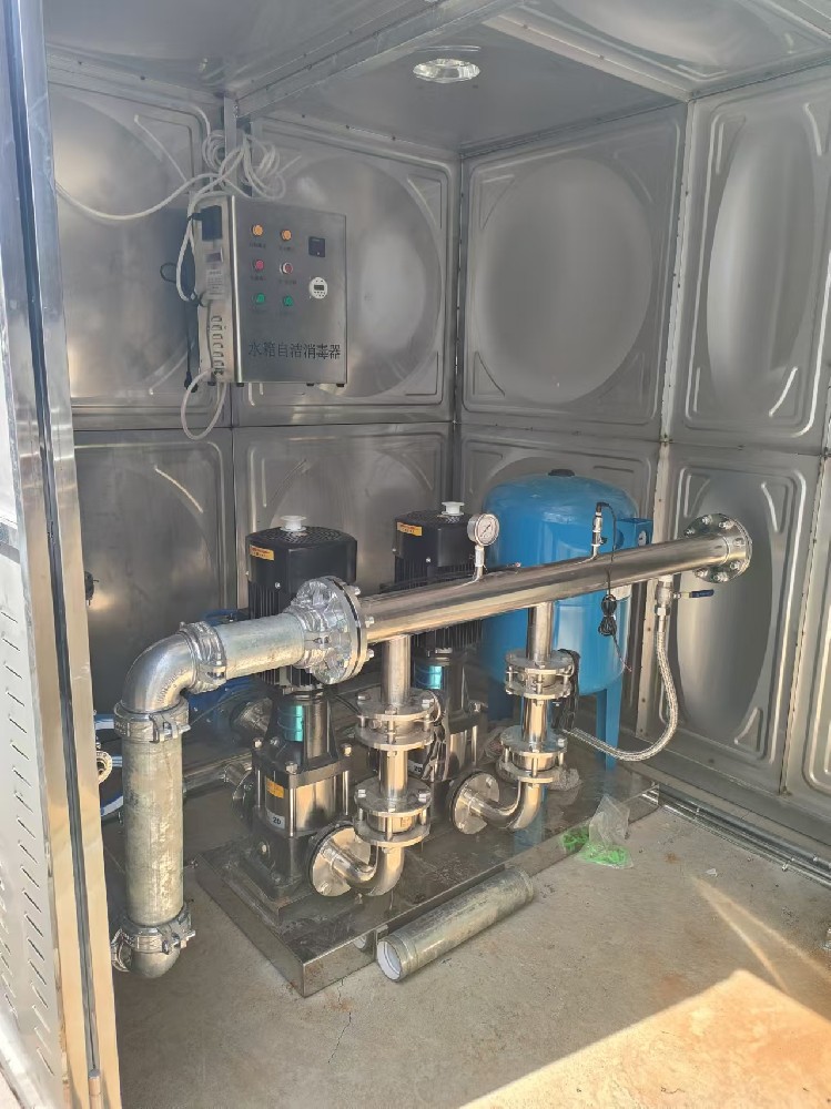 牟山派出所遷建項目采購新寶聚不銹鋼水箱寧波不銹鋼水箱廠家寧波新寶聚不銹鋼水箱